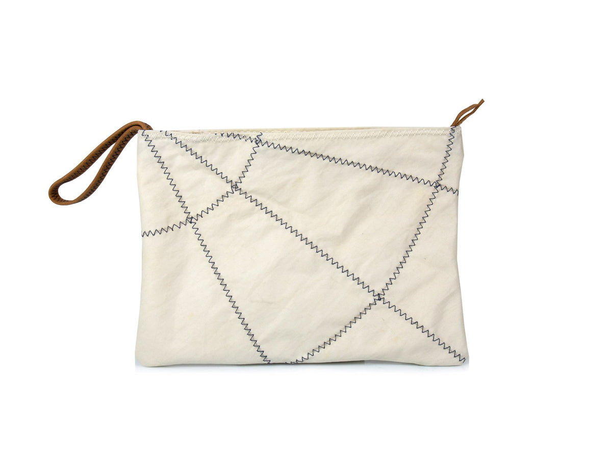 Dragonne' Clutch Bag made in 100% Recycled Sailcloth – French Sujet