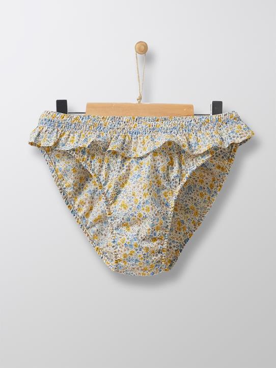 Cyrillus Paris | Girl's Liberty bikini briefs | 100% cotton | Floral | Size 6Y