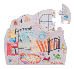 Moulin Roty | Set of 3 12-Pieces Puzzles | Age: 3+ | Ref: 632627