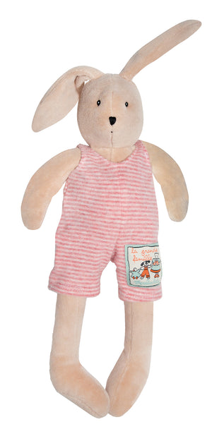 With his soft, floppy ears, and his cute red and white striped pyjamas, Sylvain The French Rabbit is the perfect night-time companion for all little ones, suitable from birth.